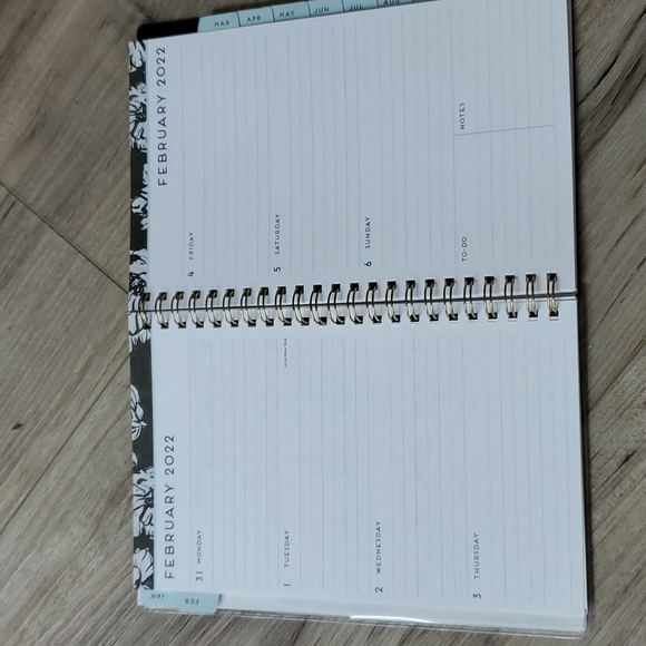 Blue Sky Office Blue Sky Tabbed Planning Calendar Poshmark
